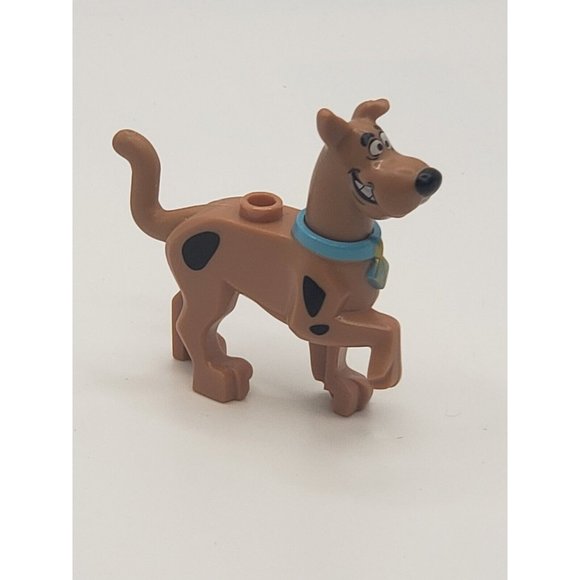 Lego Scooby-Doo Dog 75904 Walking W/ Medium Azure Collar Minifigure C0465 - Picture 1 of 8